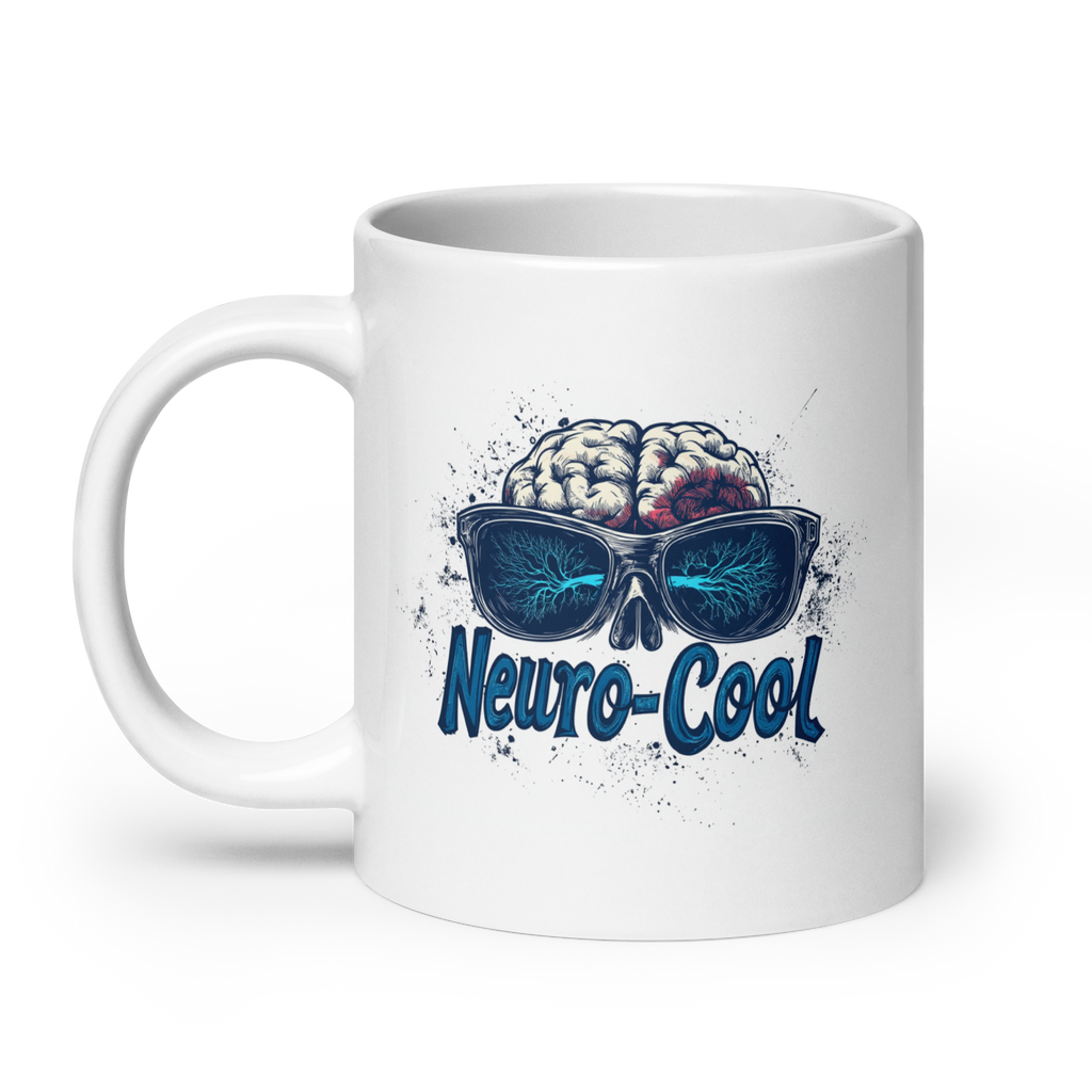 Neuro-Cool | White Glossy Mug | The Neurospicy Store