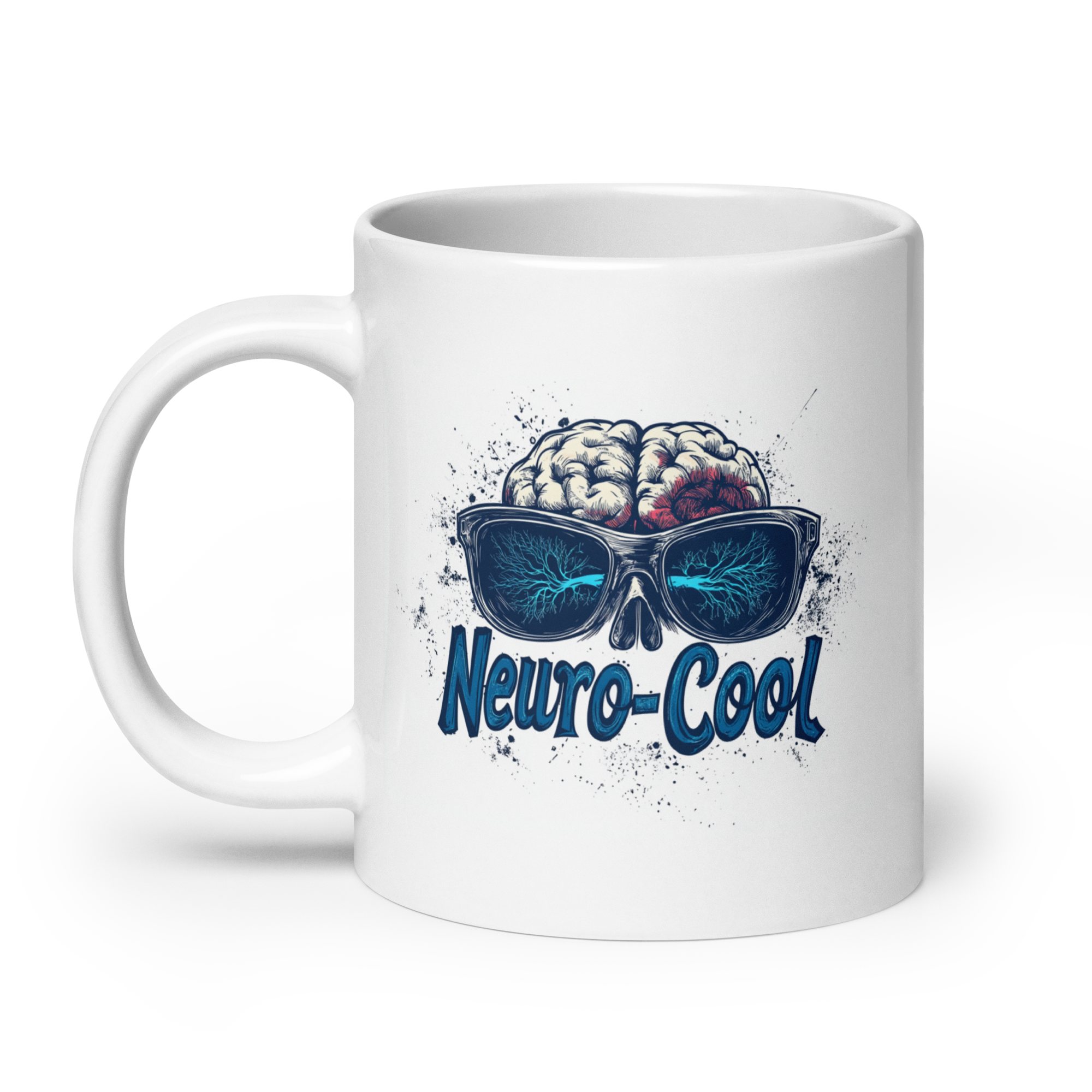 Neuro-Cool | White Glossy Mug | The Neurospicy Store