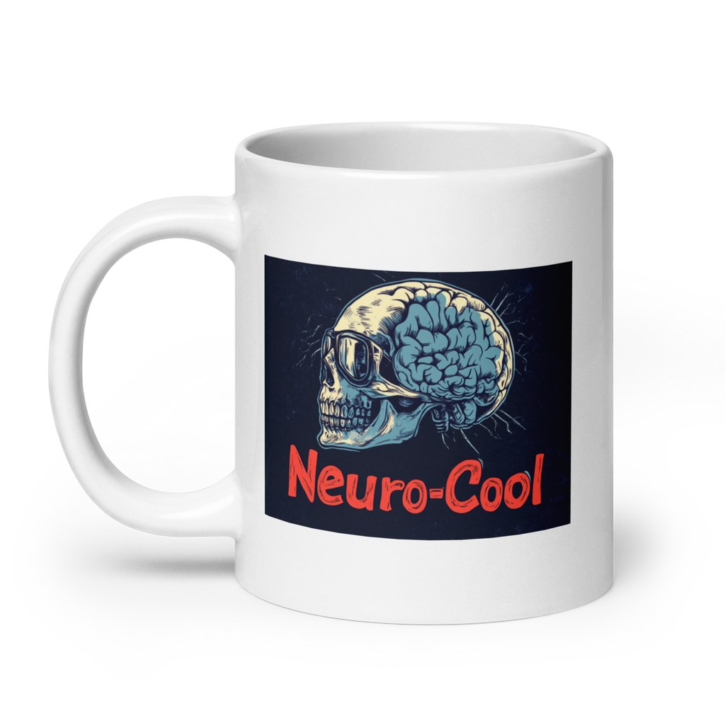 Neuro-Cool | White Glossy Mug | The Neurospicy Store