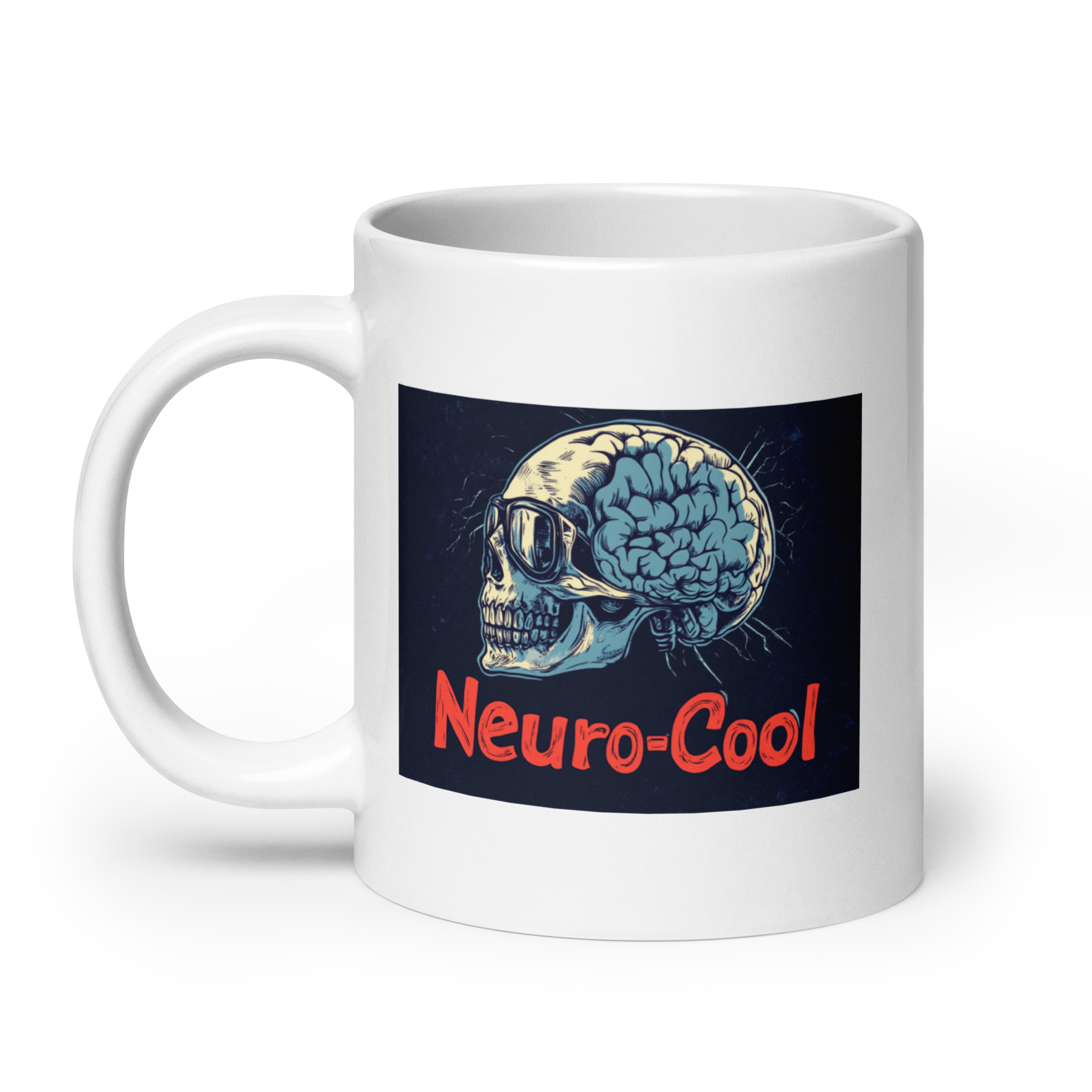 Neuro-Cool | White Glossy Mug | The Neurospicy Store