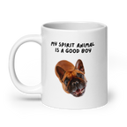 My Spirit Animal Is A Good Boy | White Glossy Mug | The Neurospicy Store