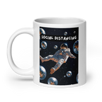 Social Distancing | White Glossy Mug | If You Love Space white-glossy-mug-white-20-oz-handle-on-left-67dd58b7e355d Kitchen & Dining > Drinkware > Mugs