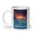 ADHD Deep Sleep | White Glossy Mug | The Neurospicy Store