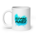 Dopamine Hunter | White Glossy Mug | The Neurospicy Store