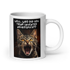 Who Invented Neurospicy? | White Glossy Mug|Cat Lovers white-glossy-mug-white-20-oz-handle-on-right-67dbf080a9db6 Kitchen & Dining > Drinkware > Mugs