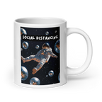 Social Distancing | White Glossy Mug | If You Love Space white-glossy-mug-white-20-oz-handle-on-right-67dd58b7e3500 Kitchen & Dining > Drinkware > Mugs