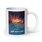 ADHD Deep Sleep | White Glossy Mug | For Tired Busy Brains white-glossy-mug-white-20-oz-handle-on-right-67dd75a4ca5d9 Kitchen & Dining > Drinkware > Mugs