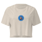 Finally ... ADHD | Women’s Cotton Crop Top | Late Diagnosis womens-crop-top-bone-front-69f669c4ab44d Crop Top