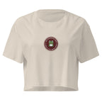 Finally ... ADHD | Women’s Cotton Crop Top | Late Diagnosis womens-crop-top-bone-front-69f66be89678f Crop Top