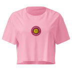 It's Complicated Autism | Soft Cropped Top | Late Diagnosis womens-crop-top-bubblegum-front-69f8c5bca3557 Crop Top