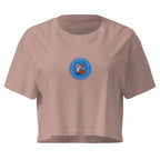 Finally ... ADHD | Women’s Cotton Crop Top | Late Diagnosis womens-crop-top-hazy-pink-front-69f669c4ab278 Crop Top