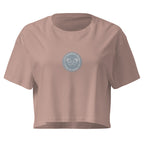 Hugging ... Autism | Soft Cropped Top | Late Diagnosis womens-crop-top-hazy-pink-front-69f8c4db603cb Crop Top