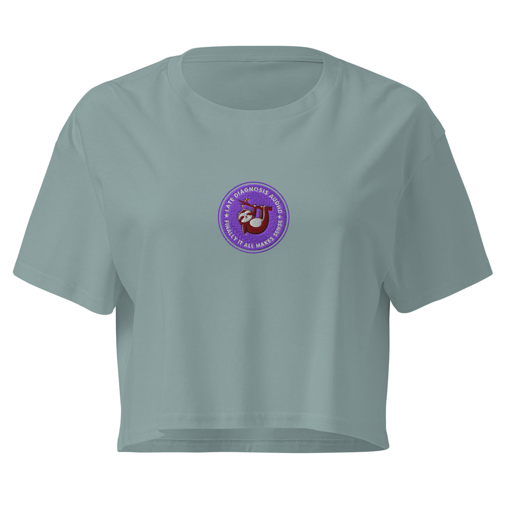 Finally ... AuDHD | Women’s Crop Top | Late Diagnosis womens-crop-top-mineral-front-69f73eafd59ca Crop Top
