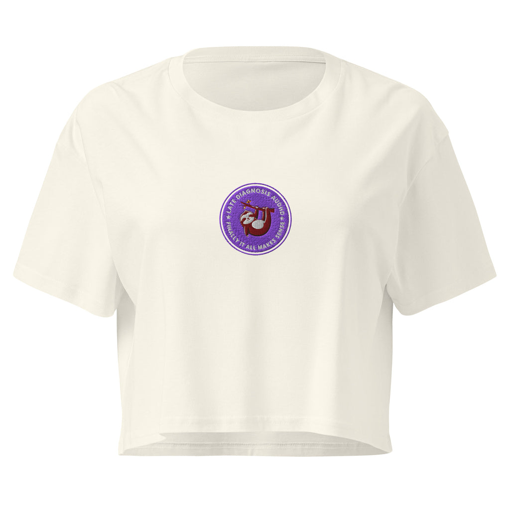 Finally ... AuDHD | Women’s Crop Top | Late Diagnosis womens-crop-top-natural-front-69f73eafd57f6 Crop Top