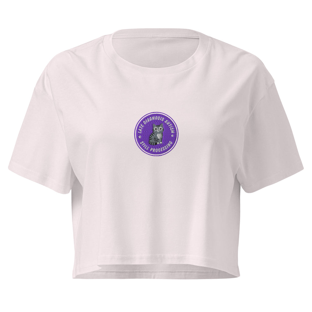 Still Processing (Autism) | Soft Crop Top | Late Diagnosis womens-crop-top-orchid-front-69f8c6bed18e8 Crop Top