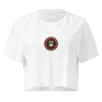 Finally ... ADHD | Women’s Cotton Crop Top | Late Diagnosis womens-crop-top-white-front-69f66be896596 Crop Top