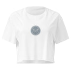 Hugging ... Autism | Soft Cropped Top | Late Diagnosis womens-crop-top-white-front-69f8c4db60552 Crop Top