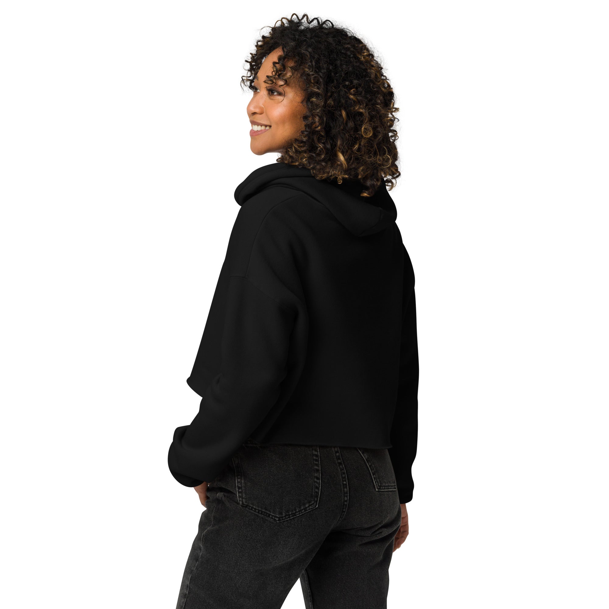 Powered by Possibility | Soft Crop Hoodie | Zero Apologies - Wonderfully Wired