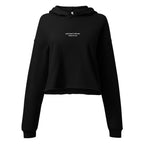Just Don't Tell Me What to Do | Soft Crop Hoodie | Sass & Spoons womens-cropped-hoodie-black-front-6a5f88da86559 Hoodie