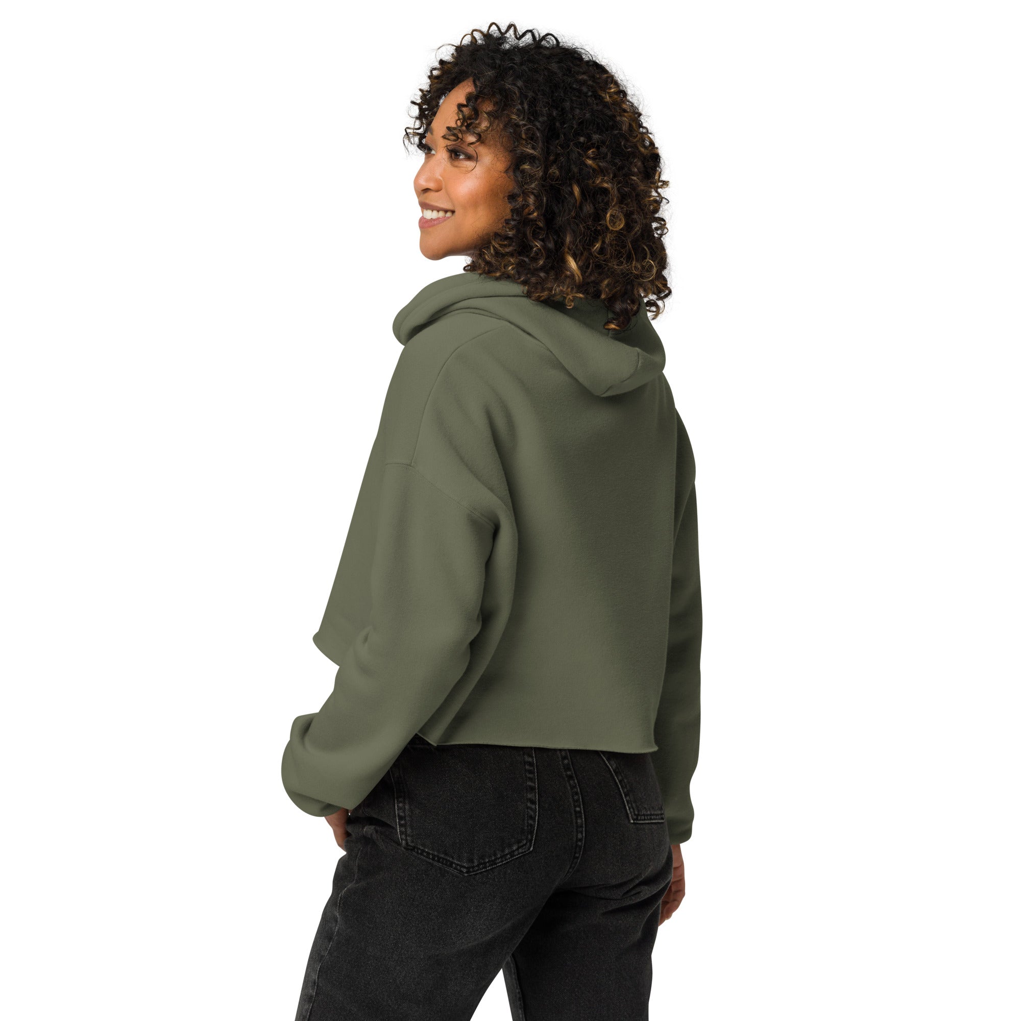 Powered by Possibility | Soft Crop Hoodie | Zero Apologies - Wonderfully Wired