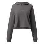 Powered by Possibility | Soft Crop Hoodie | Zero Apologies womens-cropped-hoodie-storm-front-6a6092de5ce14 Hoodie