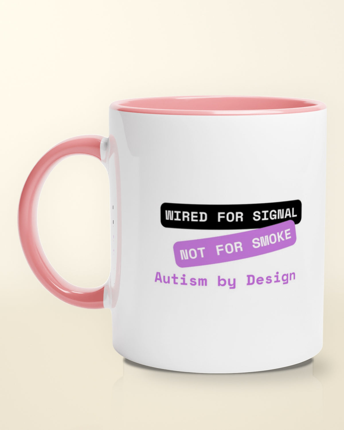 Signal not Smoke (Autism) mug
