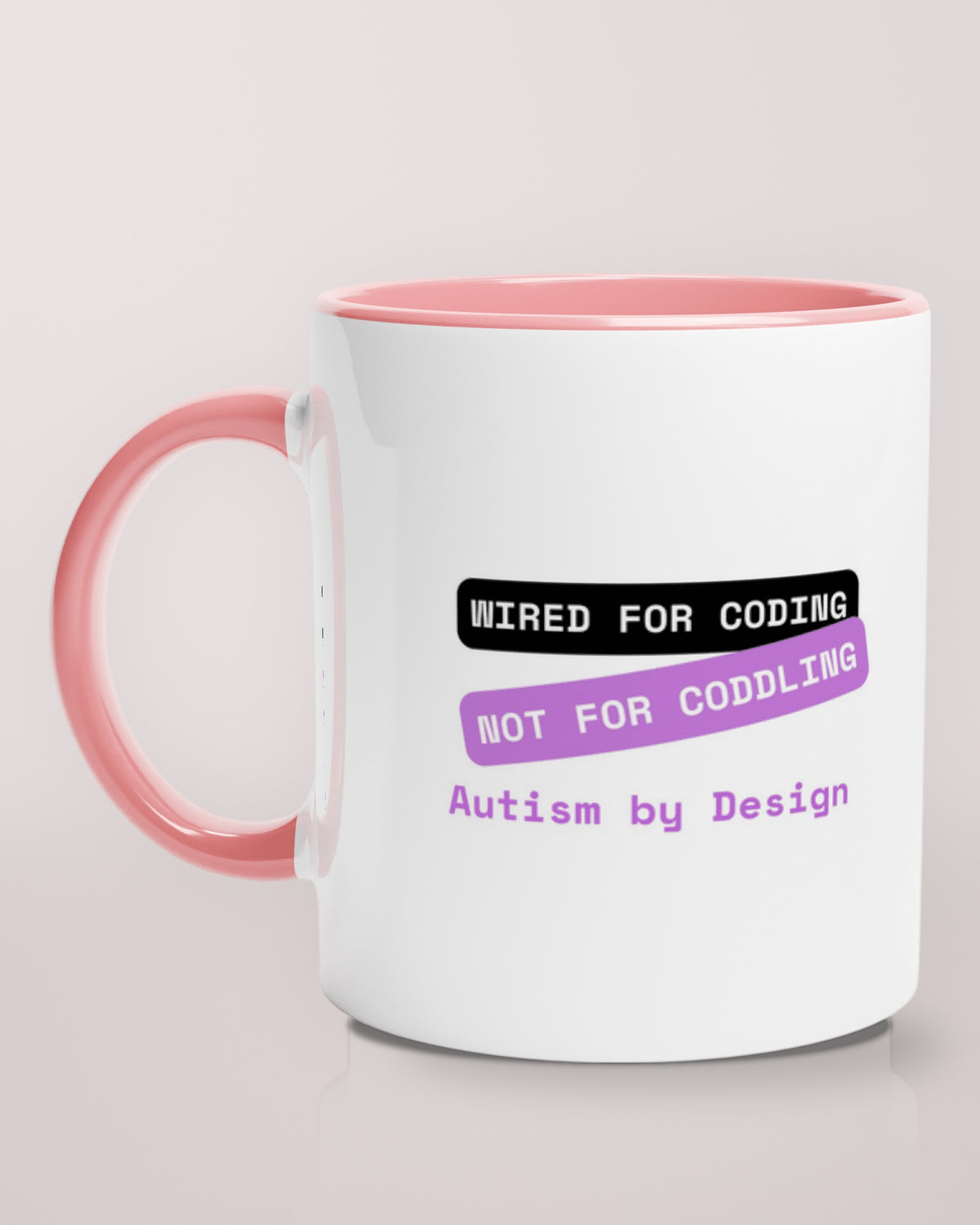 By Design (Autism) — Wired for Coding mug