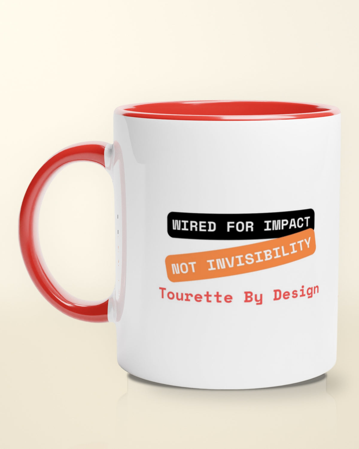 By Design (Tourette) mug