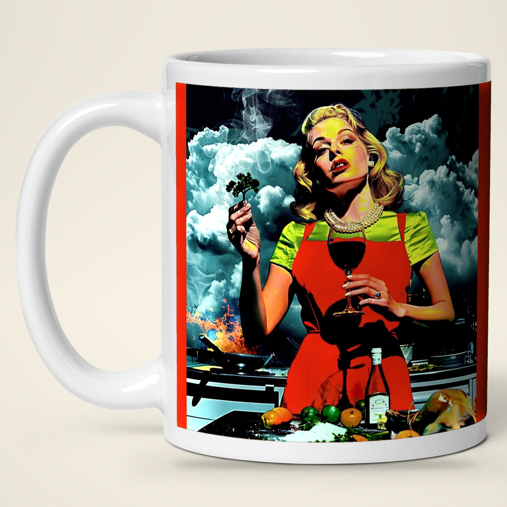Sandra Has It Under Control mug, picture side
