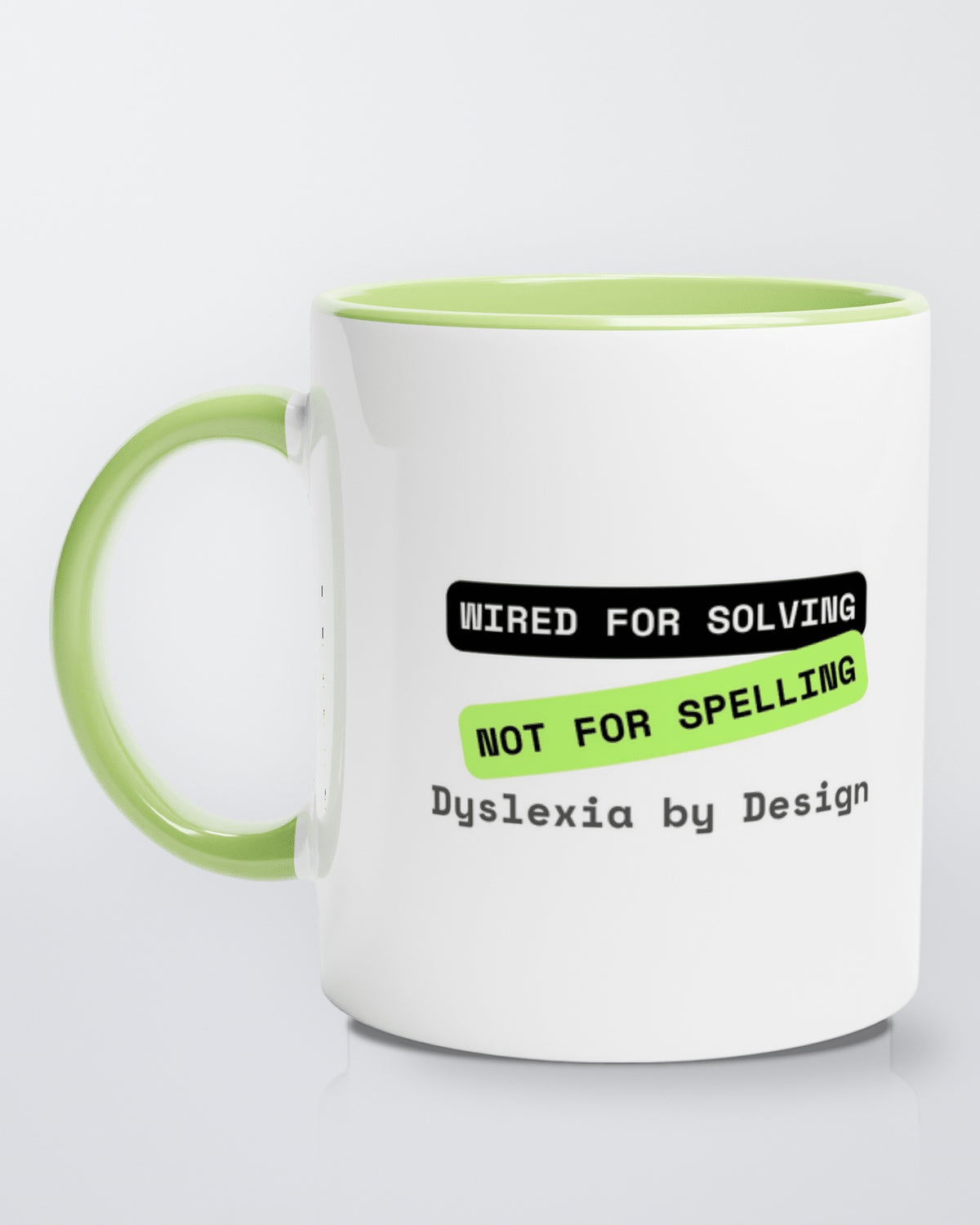 Solving not Spelling (Dyslexia) mug