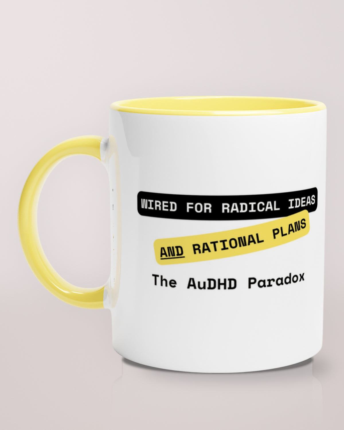 Radical AND Rational (AuDHD Paradox) mug