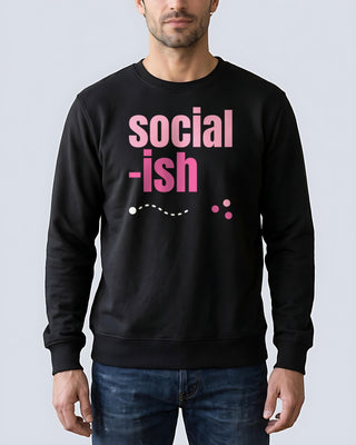 Social-ish | Unisex Organic Sweatshirt | Loud & Clear